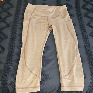 Beige Athletic Leggings